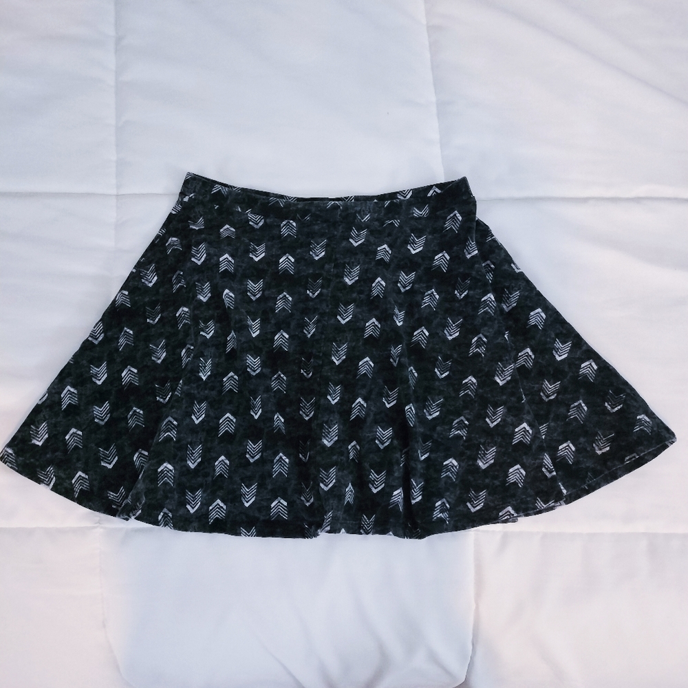 Printed Circle Skirt